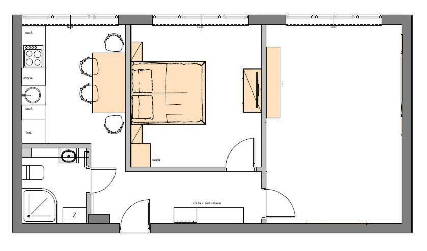 Apartament Apartament Dwupokojowy Gdynia Śródmieście Zewnętrze zdjęcie